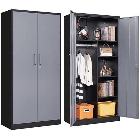 wardrobe steel cabinet|metal wardrobe cabinets 48x24x72.